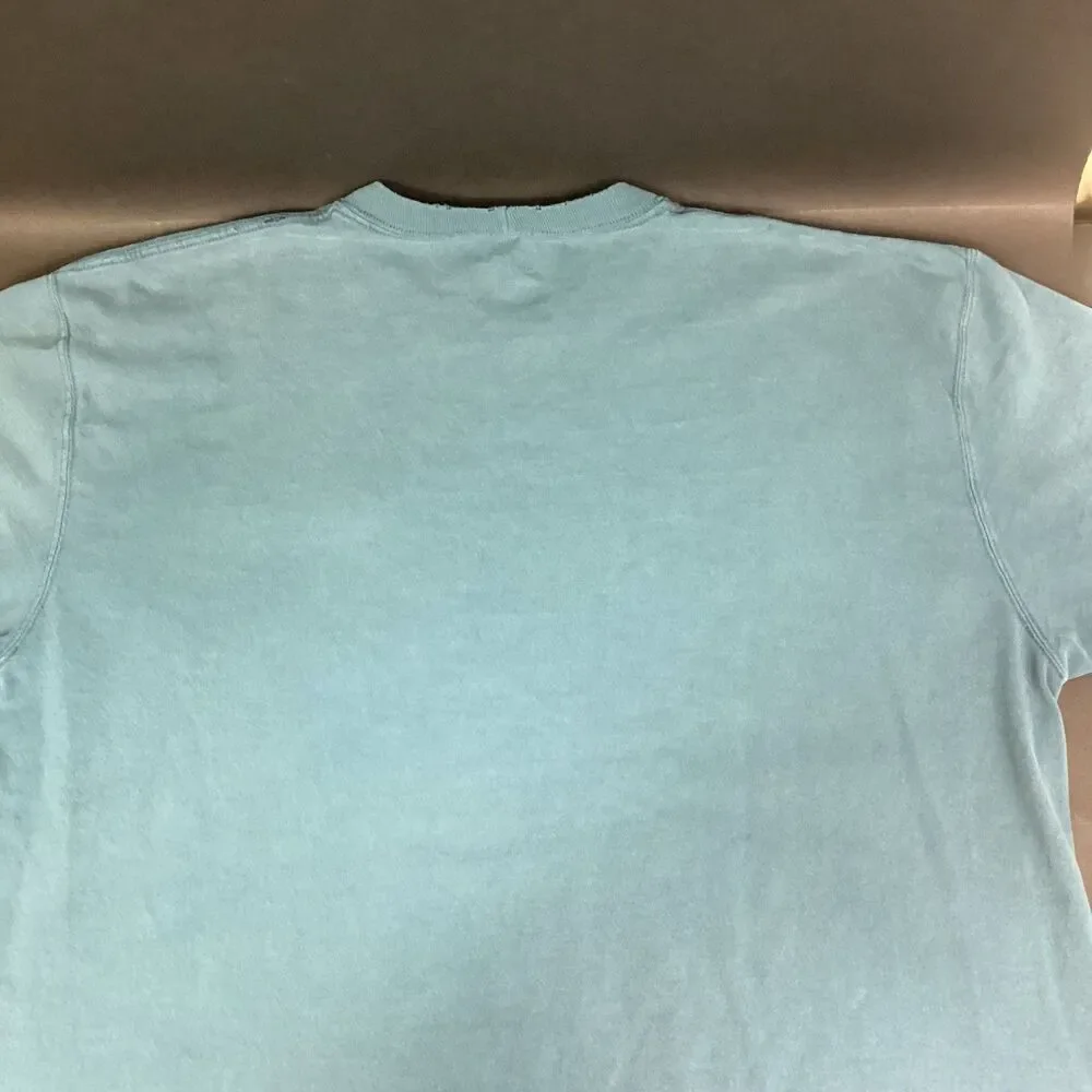 Carhartt Relaxed Fit Short-Sleeve Shirt Men Sz Large Blue & Tan Lot *Distressed* - Picture 3 of 16